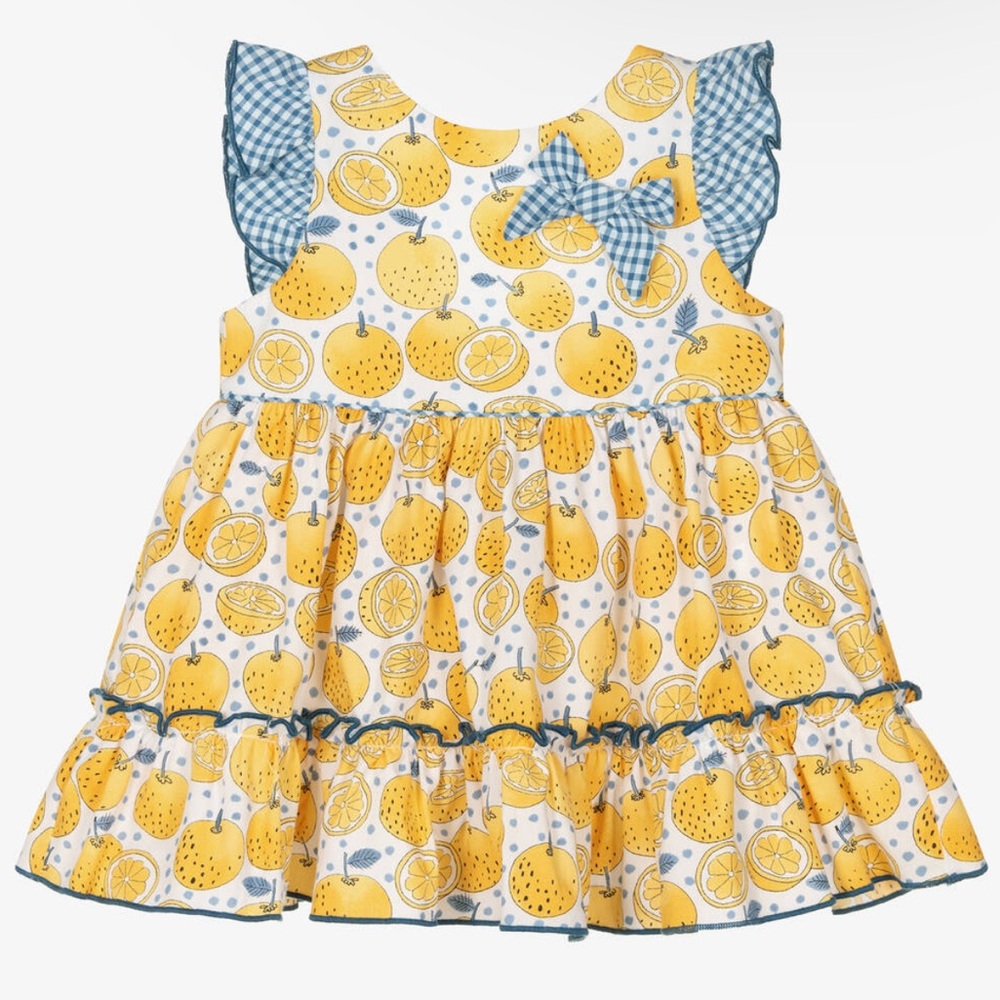 Miranda baby dress and headband